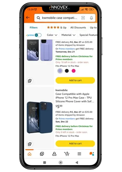 Business owner scheduling a free consultation with an Amazon marketing agency.