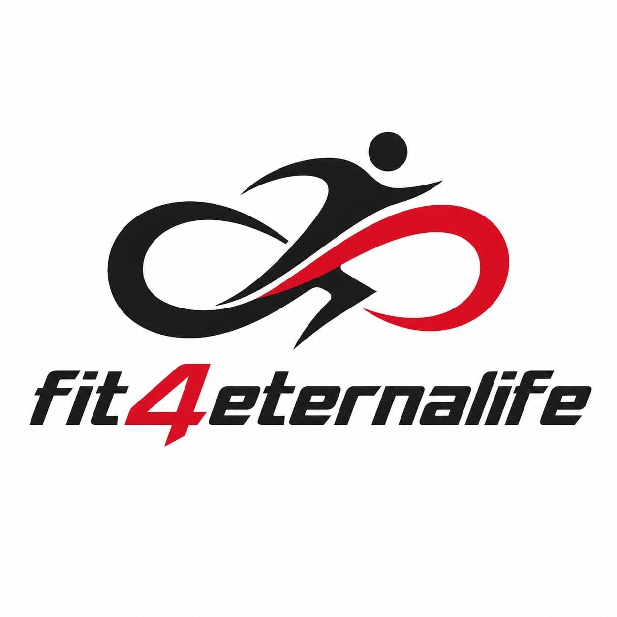 Fit4Eternalife sports and fitness brand logo for Pilates kits and weighted bangles in UAE