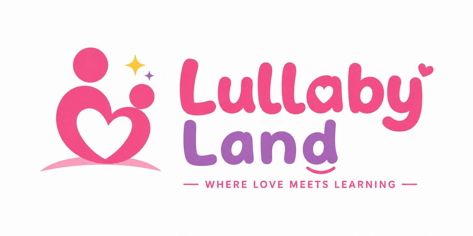 Lullaby Land kids water bottle brand logo for children’s stainless steel bottles