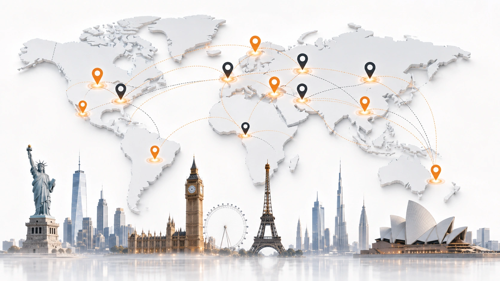 Global Amazon marketplace expansion and international eCommerce growth across multiple countries and regions.