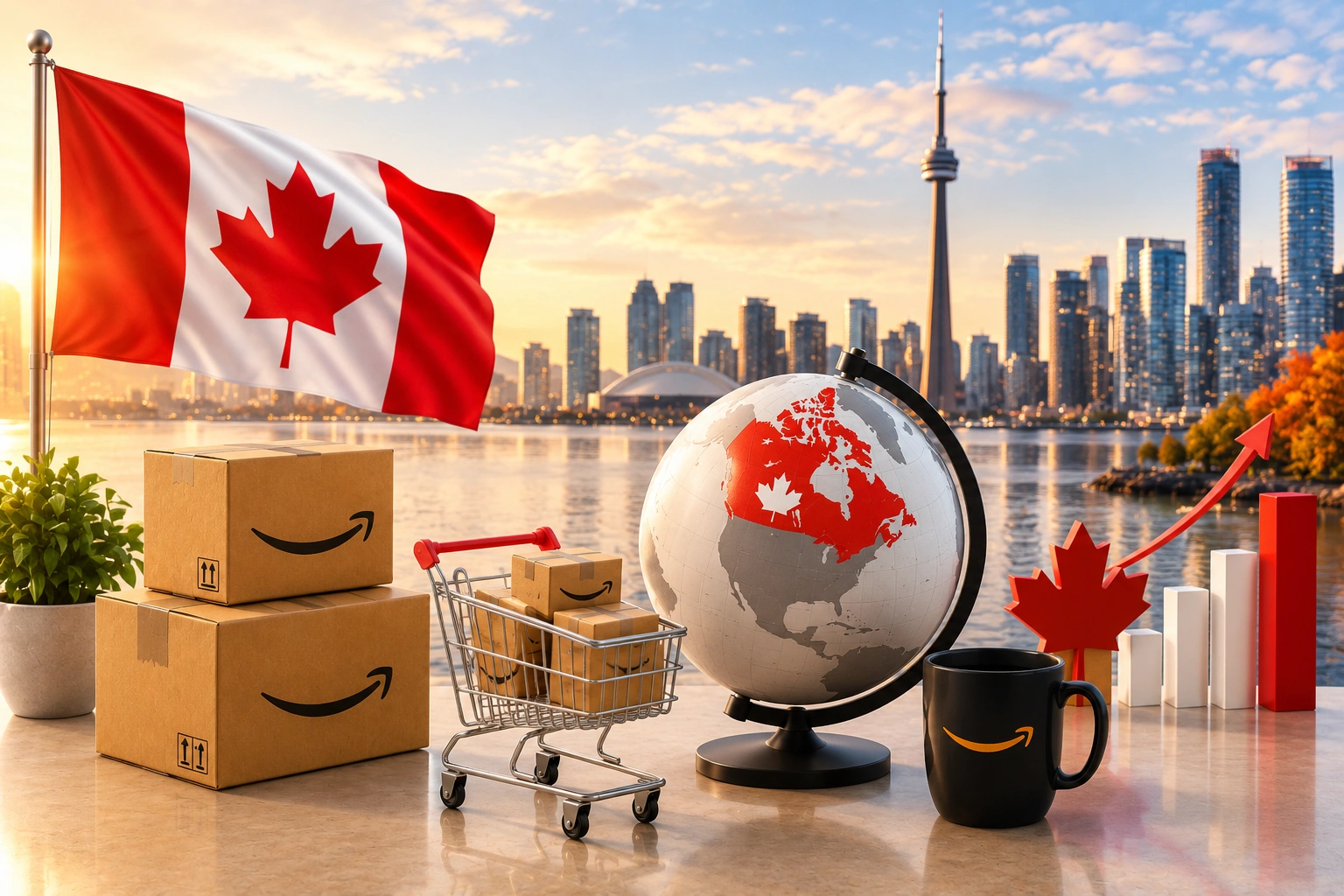 Amazon Agency Canada providing seller account setup, listing optimization, PPC management, and marketplace growth services