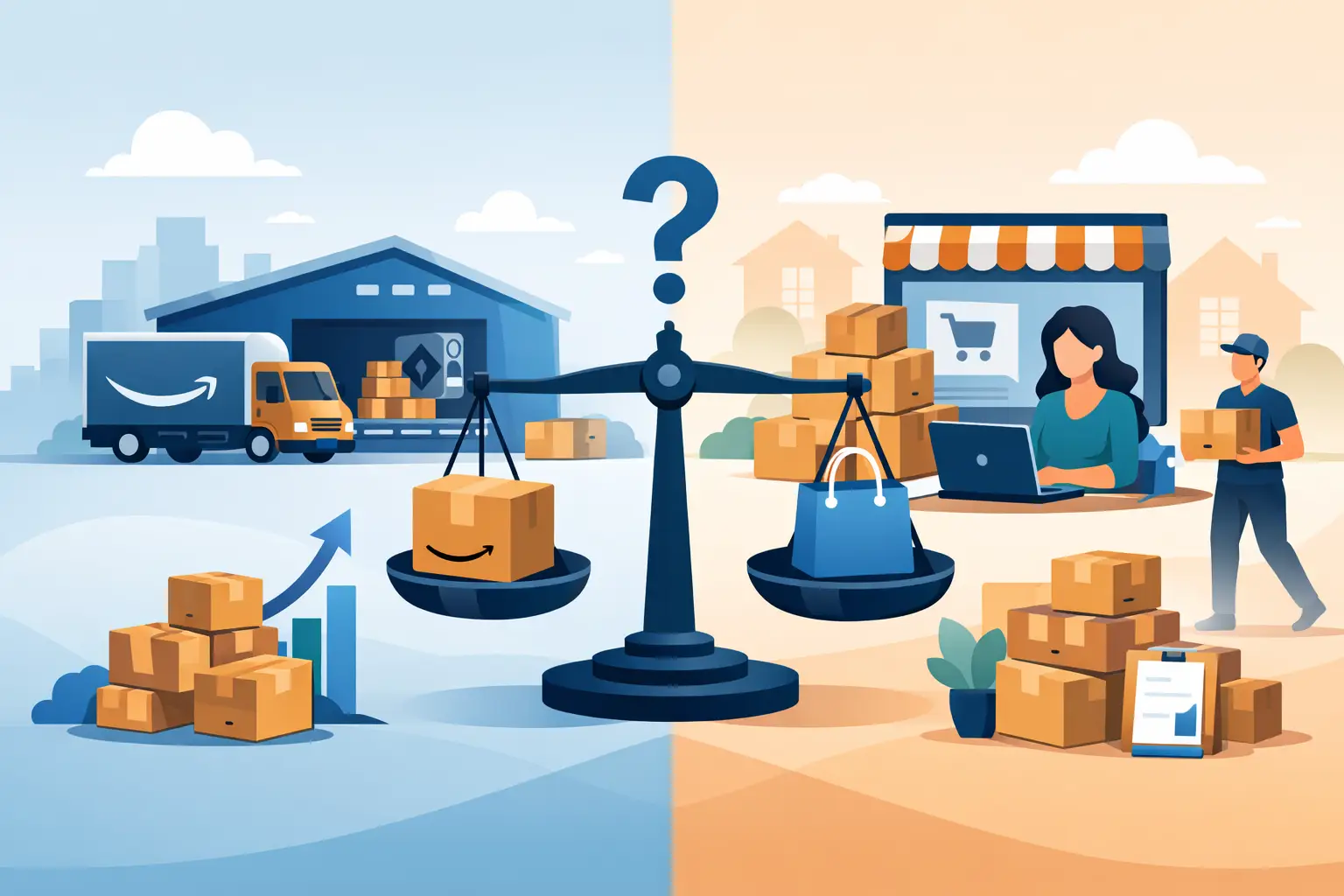 Amazon FBA versus FBM: Which Model Builds Profit?