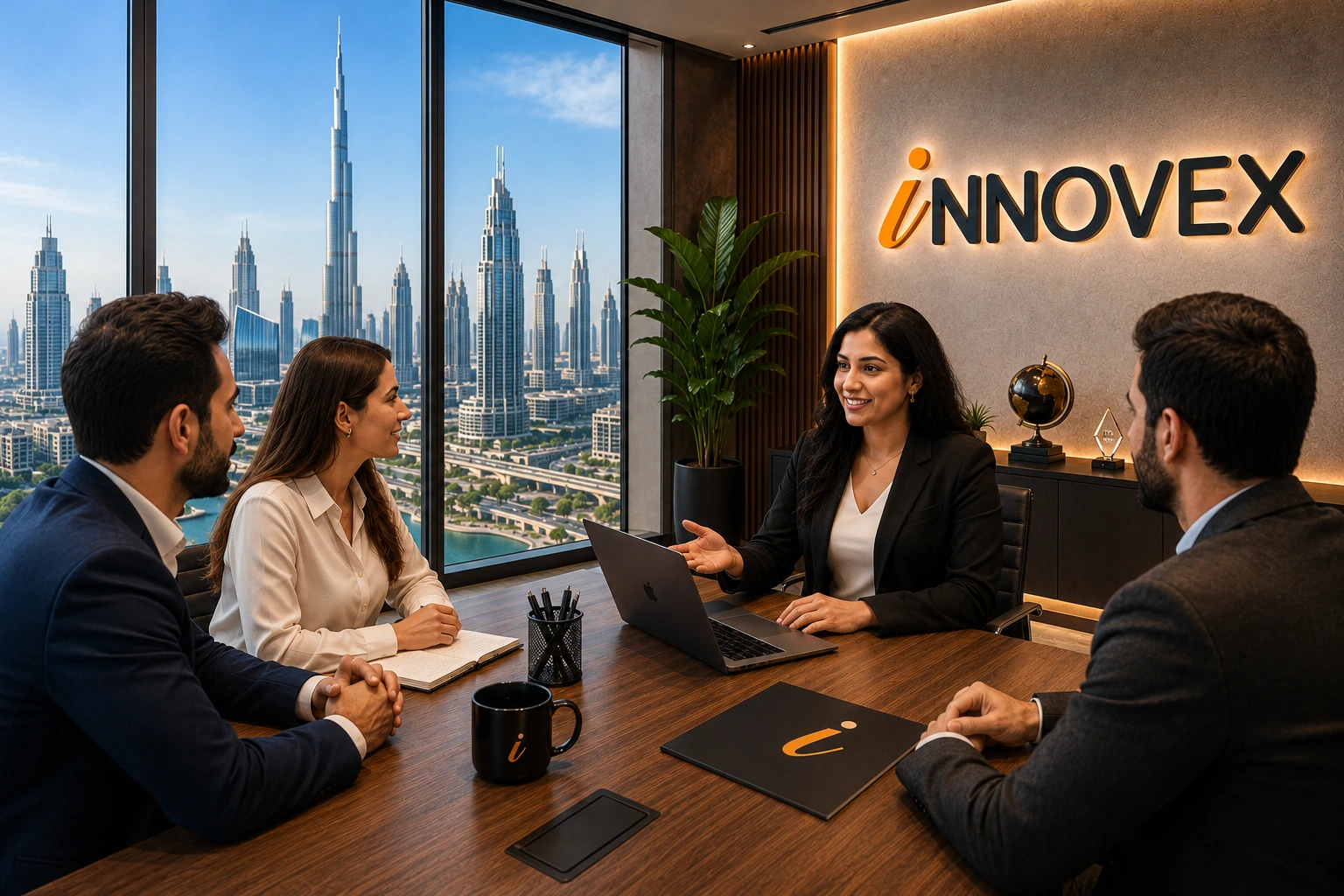 iNNOVEX Enterprises team celebrating client success through Amazon marketplace solutions, company formation, and business consulting