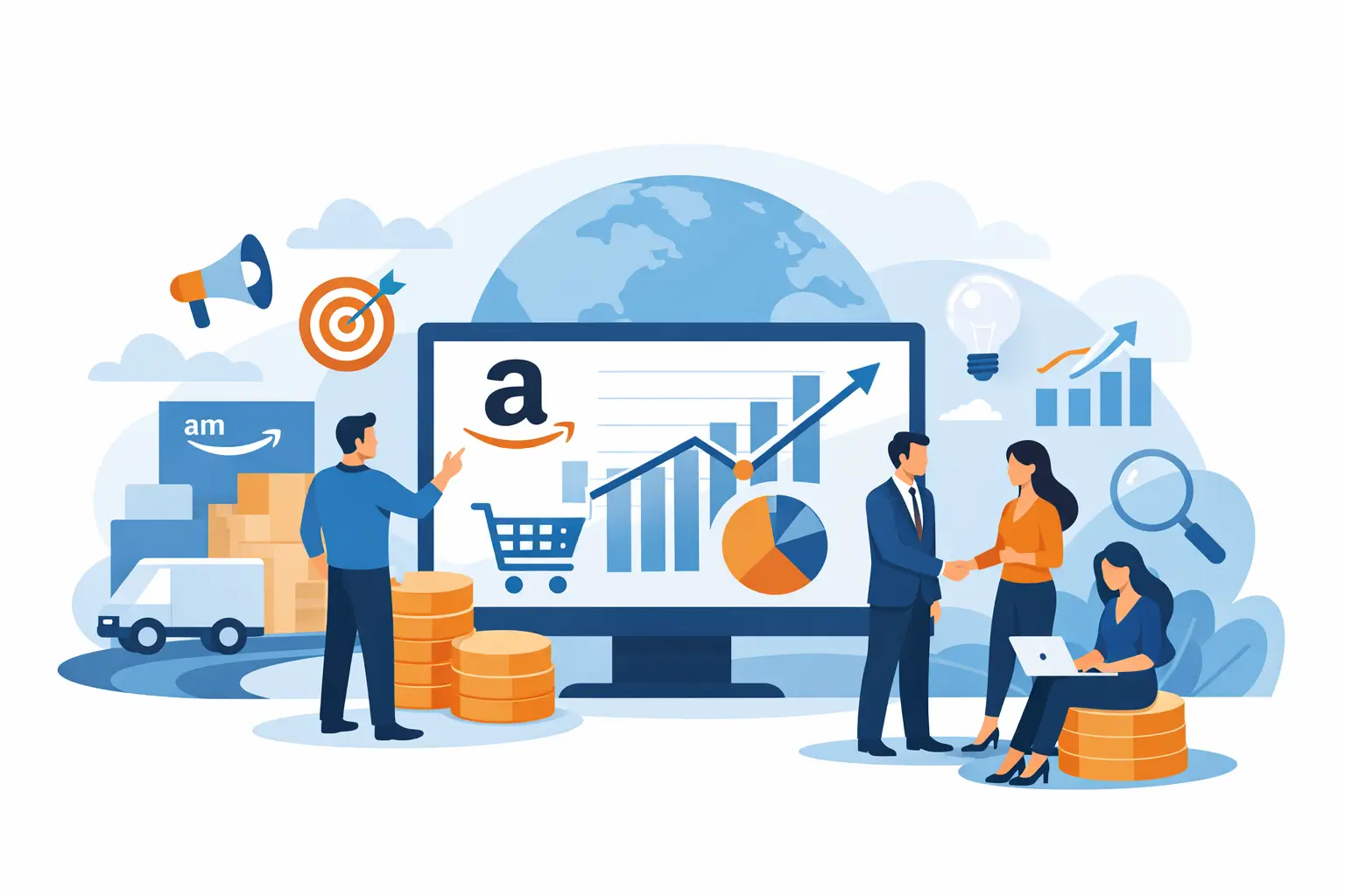 Amazon DSP Agency managing audience targeting, display advertising, retargeting, and full-funnel campaigns for Amazon brands