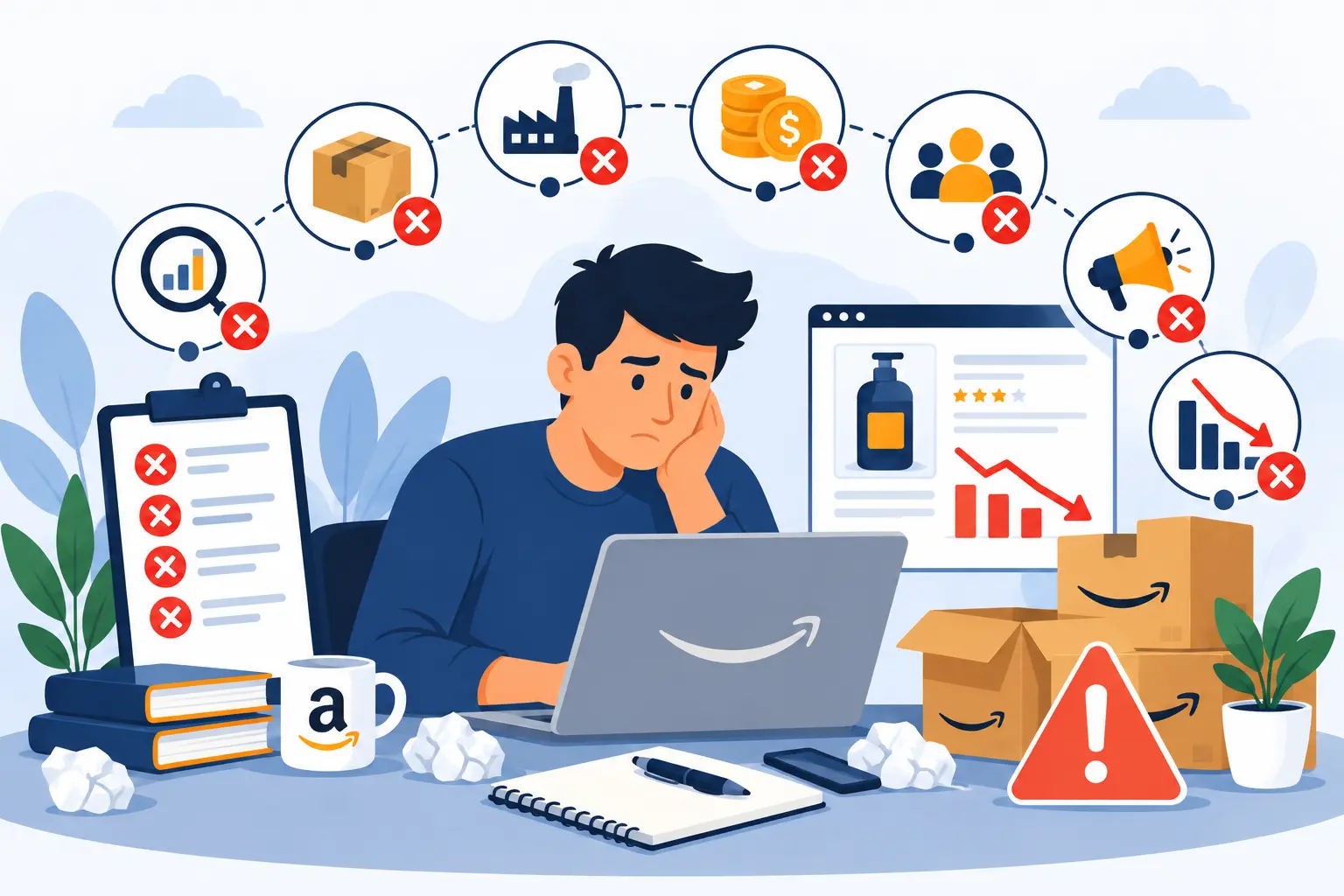 Amazon Private Label Mistakes guide by iNNOVEX