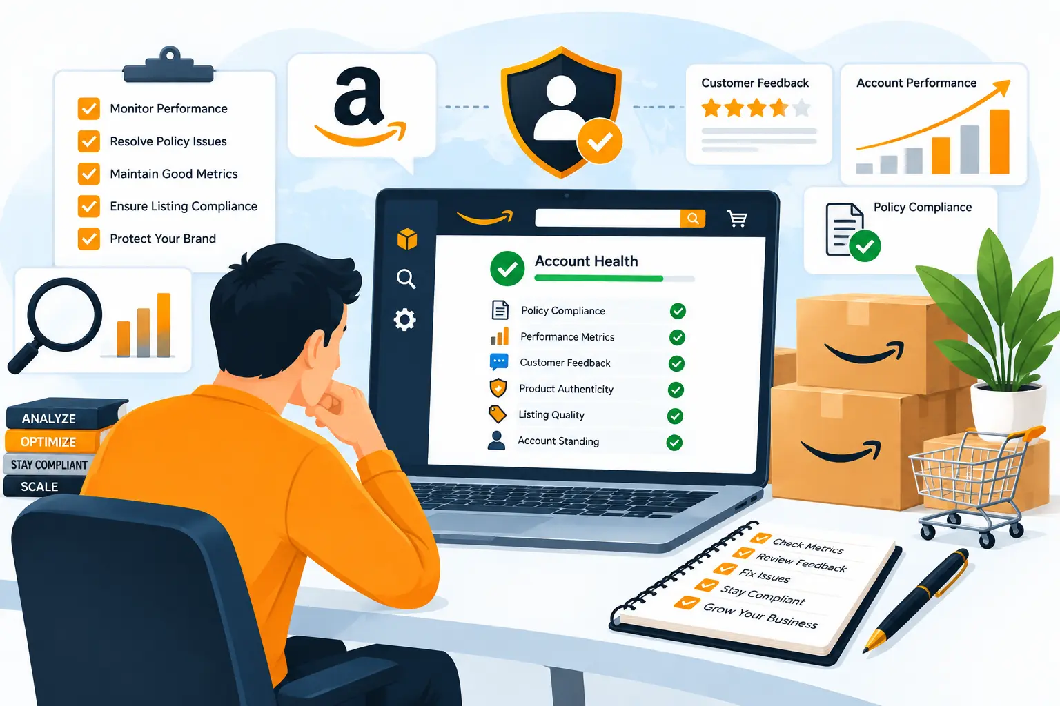 What Is the Amazon Account Health Checklist?