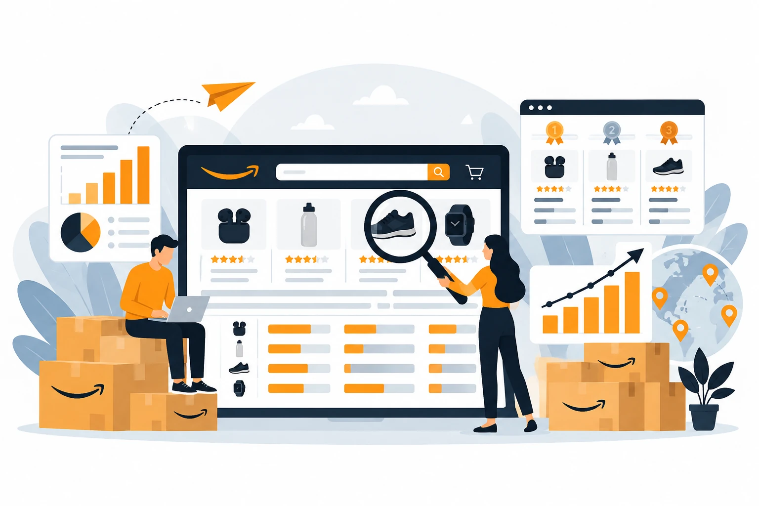 how to analyze Amazon competitors