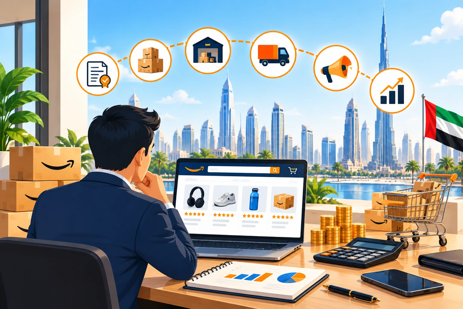 Cost to Start Selling on Amazon UAE