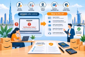 Amazon seller account verification failed and document rejection solutions in 2026