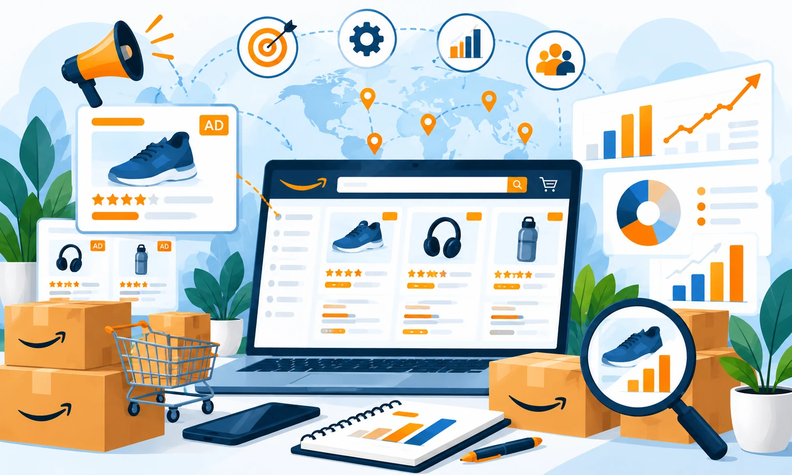 Amazon Sponsored Products Management for PPC Campaign Optimization