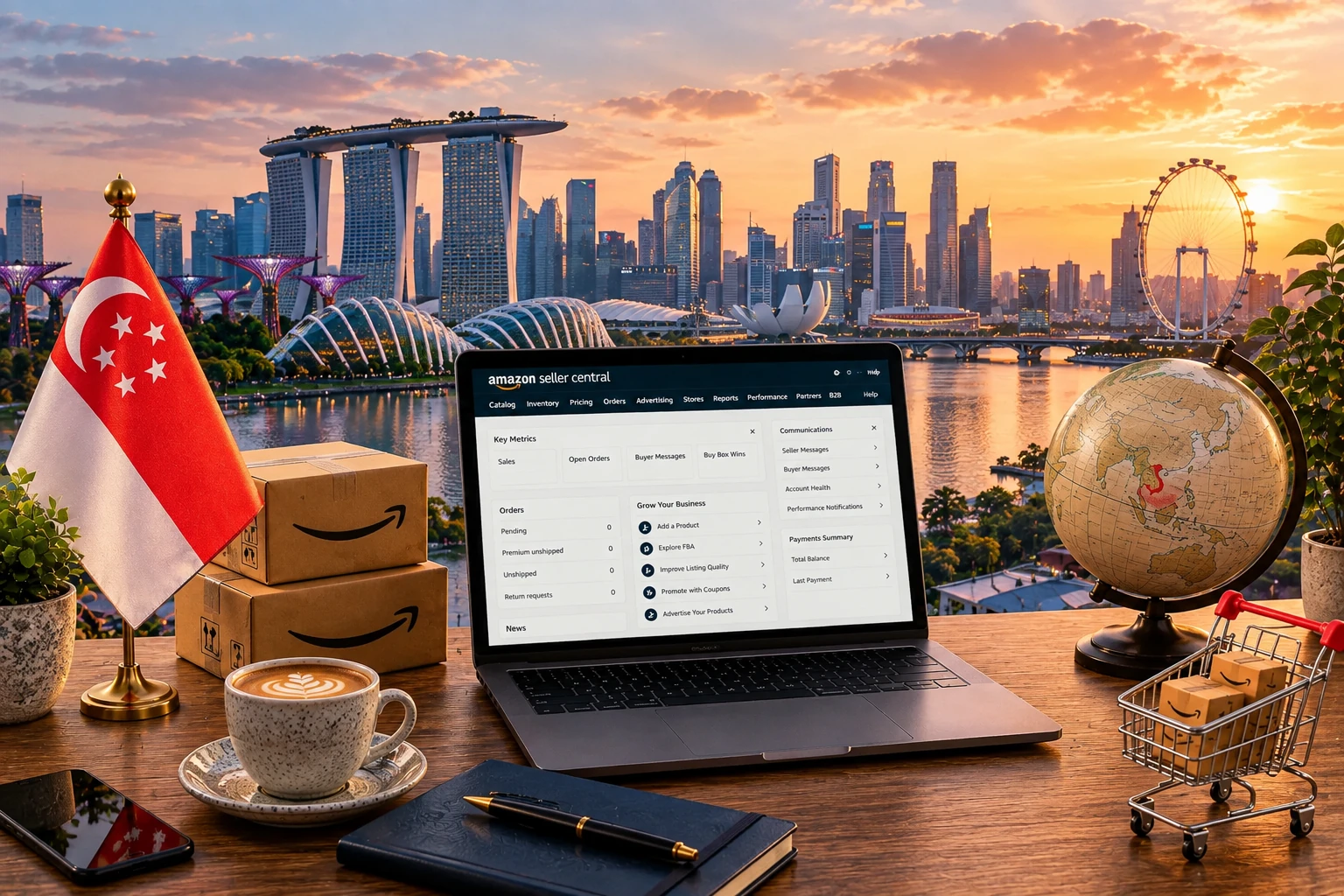 Amazon Agency Singapore for Amazon Seller Management and Growth