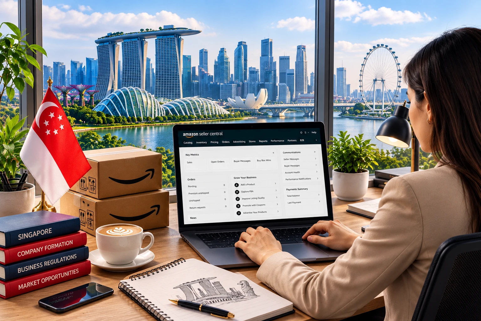 Amazon Agency Singapore for Amazon Seller Management and Growth