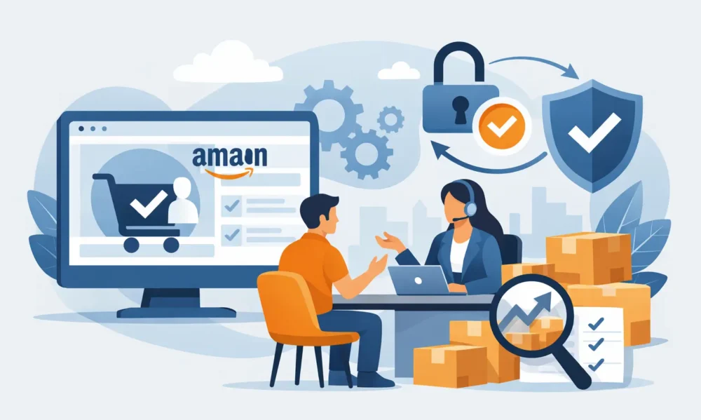 Amazon Account Reinstatement Service helping sellers address suspended Amazon seller accounts and prepare structured appeal documentation