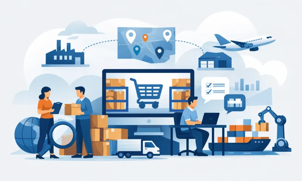Amazon Supplier Sourcing Service connecting Amazon sellers with trusted manufacturers, quality suppliers, and global sourcing solutions