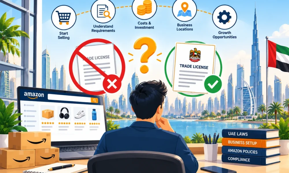 Can You Sell on Amazon UAE Without a Trade License