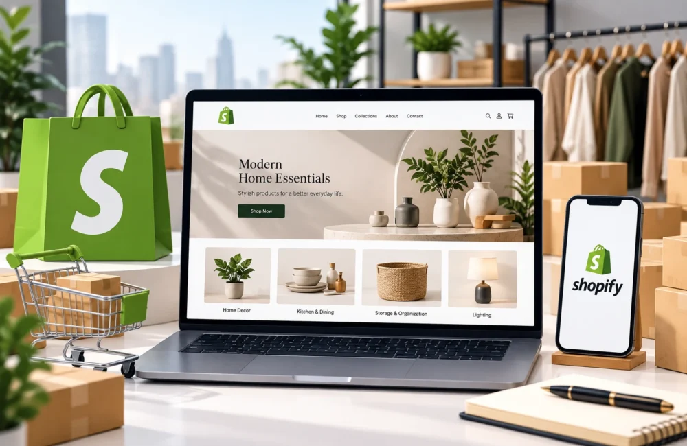 Shopify Services for Online Store Development and E-commerce Growth