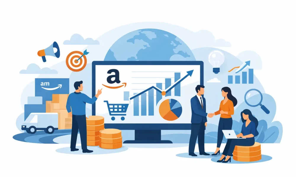 Amazon DSP Agency managing audience targeting, display advertising, retargeting, and full-funnel campaigns for Amazon brands